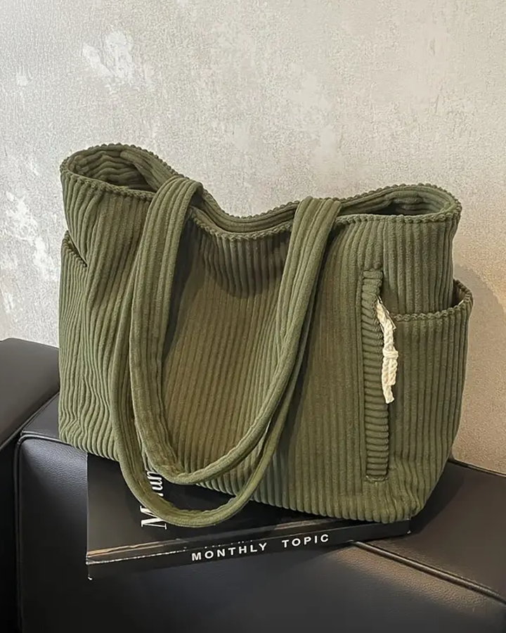 EVIN | CORDUROY STYLE CARRIER BAG