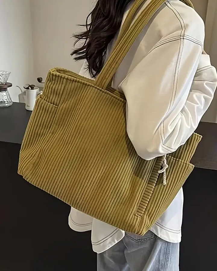 EVIN | CORDUROY STYLE CARRIER BAG